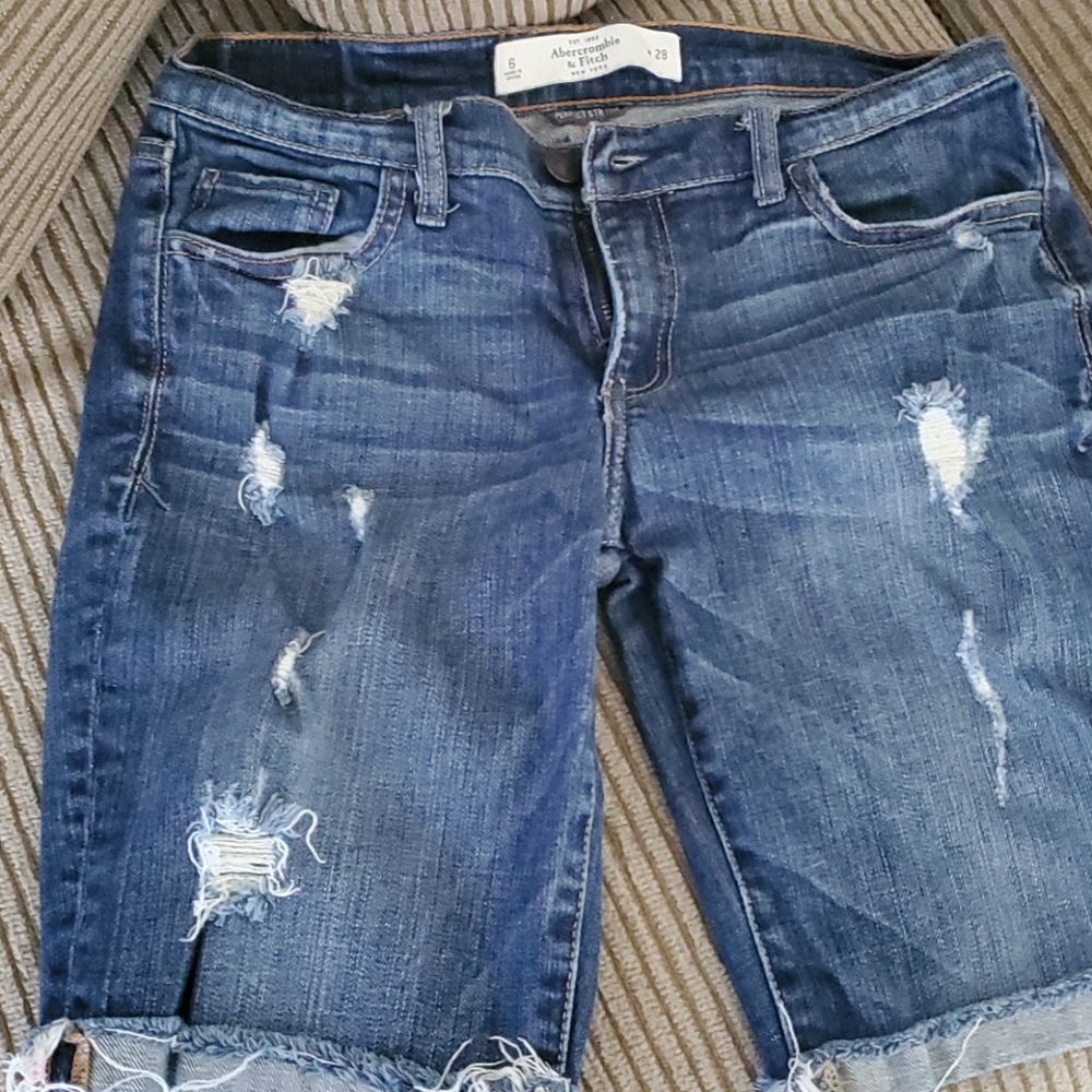 Abercrombie & Finch denim Bermuda shorts 6